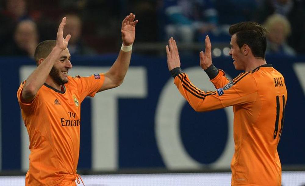 Benzema e Bale: segnano ancora entrambi: 5-0 Madrid. Afp